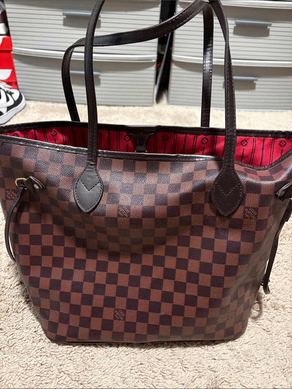 Checkerboard tote